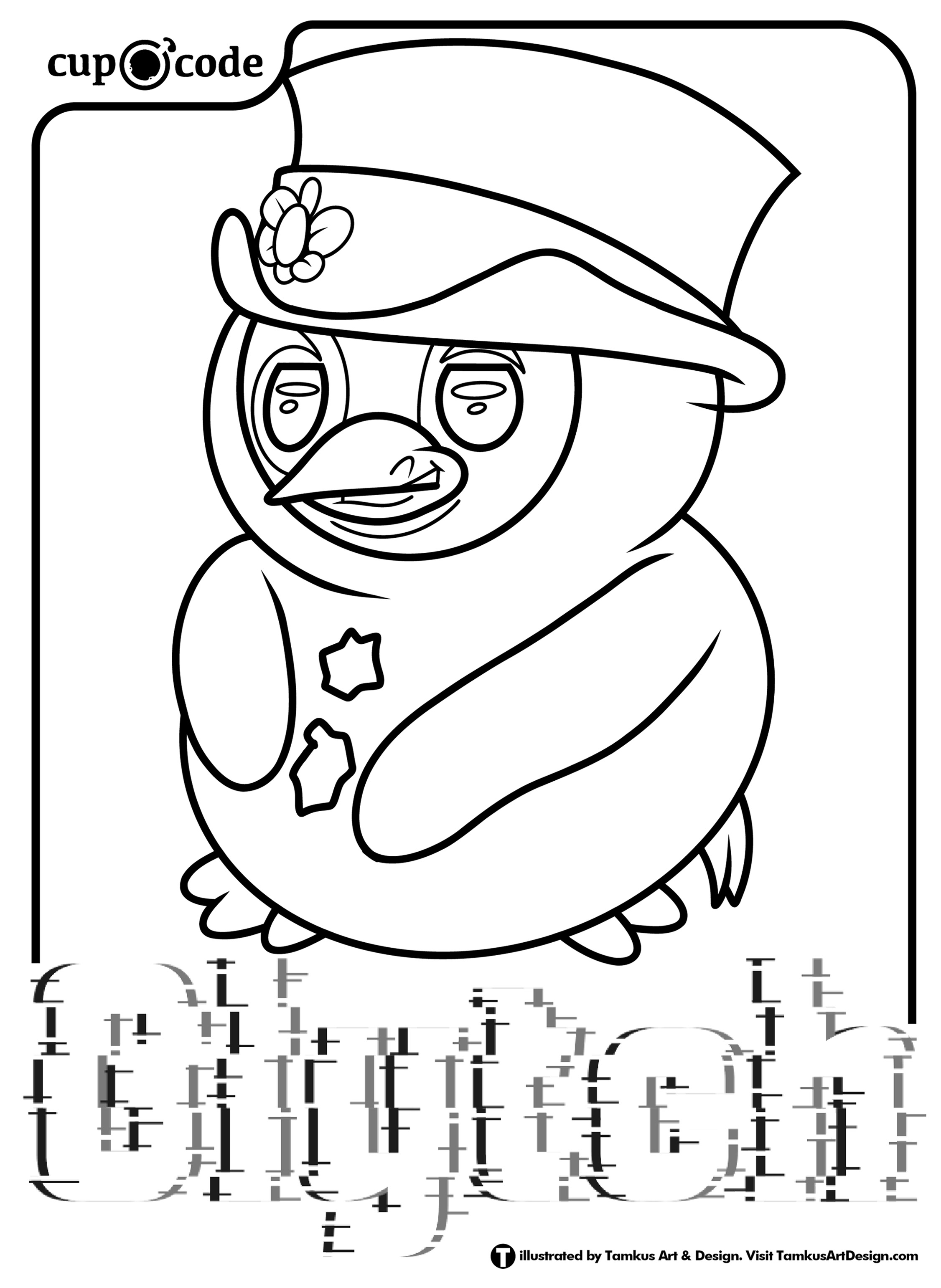 Snowman Coloring Page
