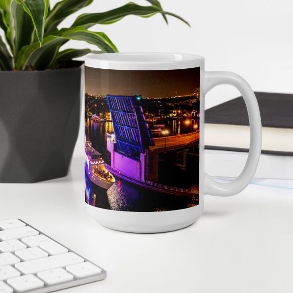 white glossy mug 15oz office environment 63b622bfc0563