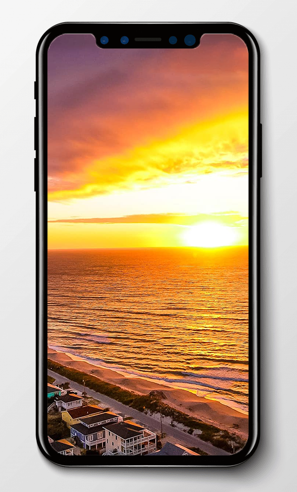 mockup topsail beach Wallpaper 600x992