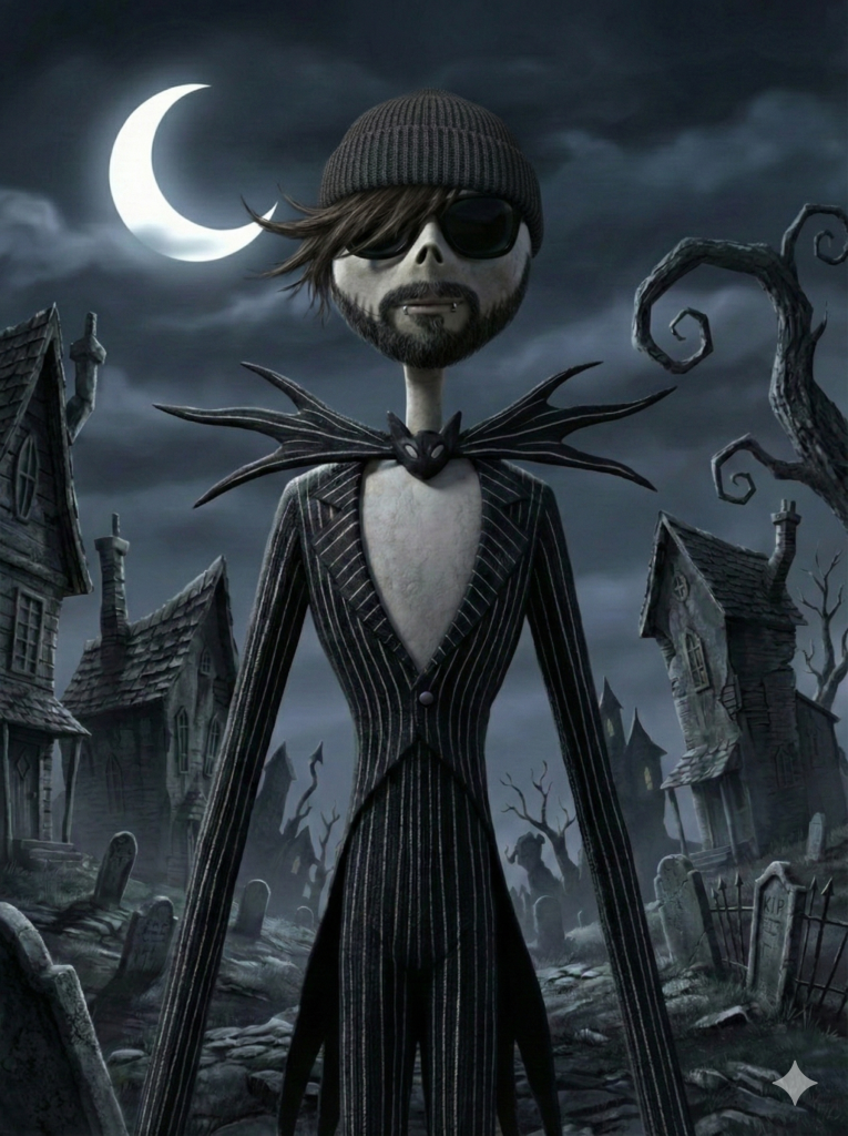 Tim Jack Skellington Nightmare Before Christmas