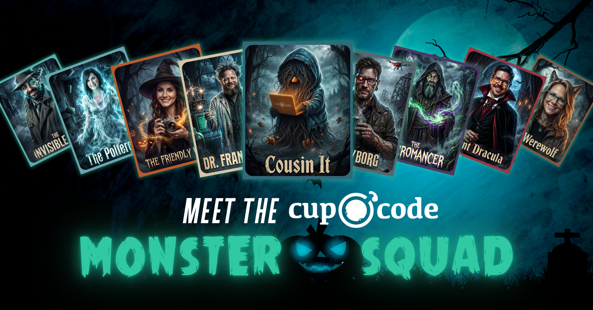 Meet the Cup O Code Monster Squad